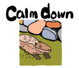 Capybara and friends English ver. sticker #6715897