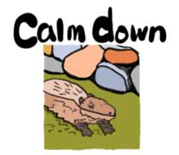 Capybara and friends English ver. sticker #6715897