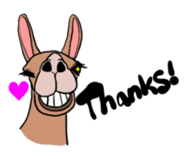 Capybara and friends English ver. sticker #6715904