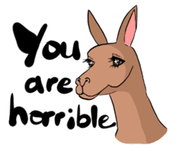 Capybara and friends English ver. sticker #6715918