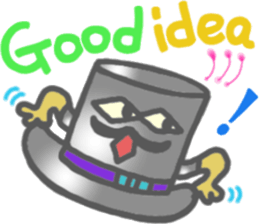 Hat series (English) sticker #6715945