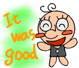 Working Hana (English ver) sticker #6716048