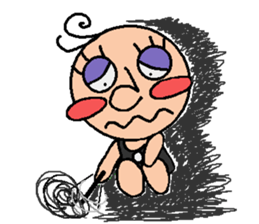 Working Hana (English ver) sticker #6716051