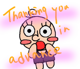 Working Hana (English ver) sticker #6716053