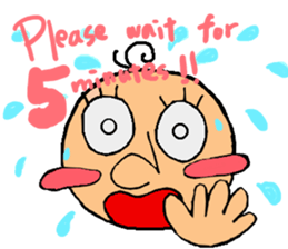 Working Hana (English ver) sticker #6716059