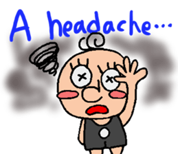 Working Hana (English ver) sticker #6716060