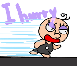 Working Hana (English ver) sticker #6716063