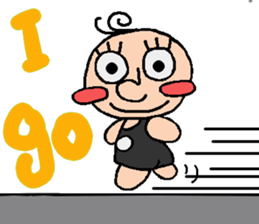 Working Hana (English ver) sticker #6716064