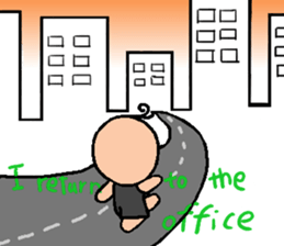 Working Hana (English ver) sticker #6716065