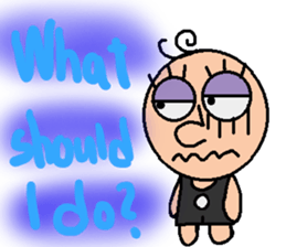 Working Hana (English ver) sticker #6716072