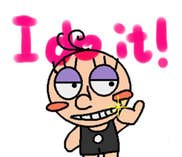 Working Hana (English ver) sticker #6716074