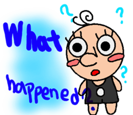 Working Hana (English ver) sticker #6716076