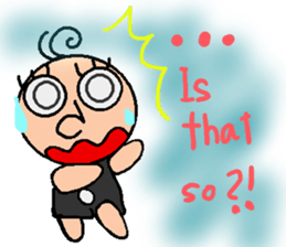 Working Hana (English ver) sticker #6716081