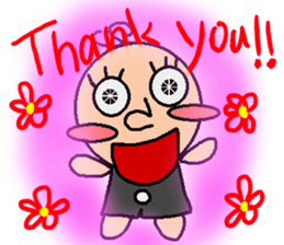 Working Hana (English ver) sticker #6716082