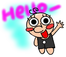 Working Hana (English ver) sticker #6716083