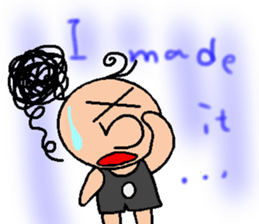 Working Hana (English ver) sticker #6716084