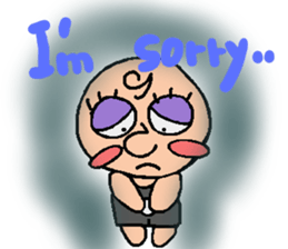 Working Hana (English ver) sticker #6716086