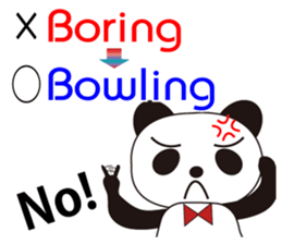 Bowler's Sticker(English Version) sticker #6716155