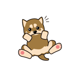 Japanese Shiba Inu 2  English version sticker #6716410