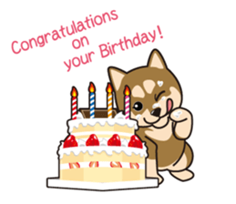 Japanese Shiba Inu 2  English version sticker #6716414