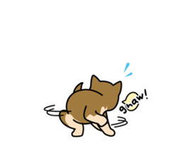 Japanese Shiba Inu 2  English version sticker #6716425