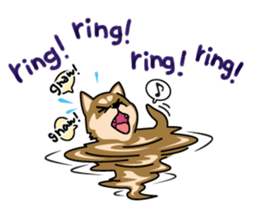 Japanese Shiba Inu 2  English version sticker #6716426
