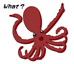 Dancing Octopus sticker #6716615