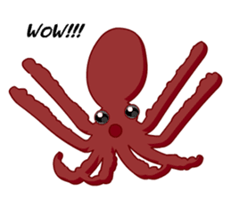 Dancing Octopus sticker #6716619