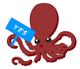 Dancing Octopus sticker #6716622