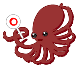 Dancing Octopus sticker #6716624