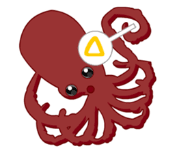 Dancing Octopus sticker #6716625