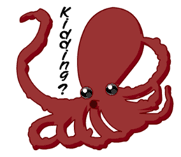 Dancing Octopus sticker #6716628
