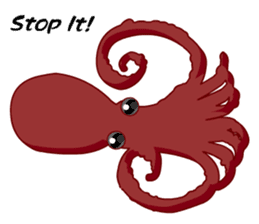 Dancing Octopus sticker #6716629