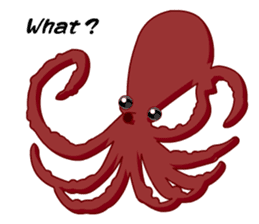 Dancing Octopus sticker #6716631