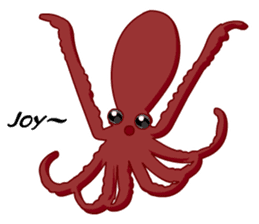 Dancing Octopus sticker #6716642