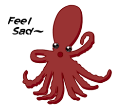 Dancing Octopus sticker #6716644