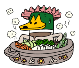 It might a mallard. sticker #6717001