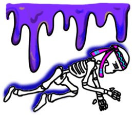 Hippie Skull sticker #6718623