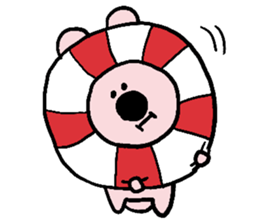 SwimmingRingRabbit sticker #6718669