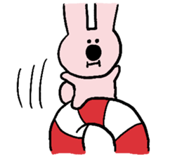 SwimmingRingRabbit sticker #6718675