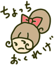 Girl sprend the interesting convo 4 sticker #6718835