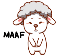 Yandee cute sheep sticker #6719610