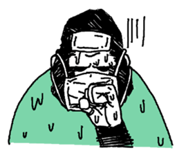 THE SILENT GORILLA sticker #6719955