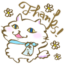 Cats to say thanks! sticker #6720100