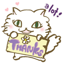 Cats to say thanks! sticker #6720101