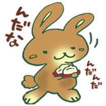 Maron Tochigi rabbit! sticker #6720368