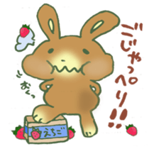 Maron Tochigi rabbit! sticker #6720370