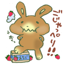 Maron Tochigi rabbit! sticker #6720370