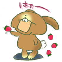 Maron Tochigi rabbit! sticker #6720371
