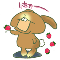 Maron Tochigi rabbit! sticker #6720371